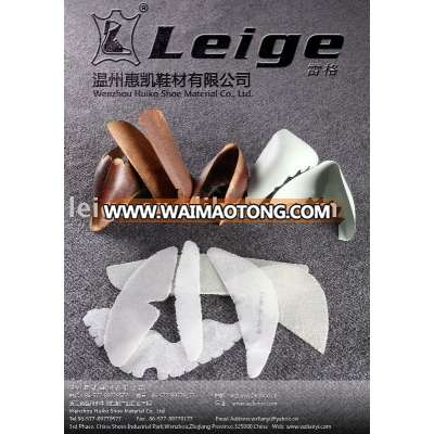 toe puff and counter for shoe fabric